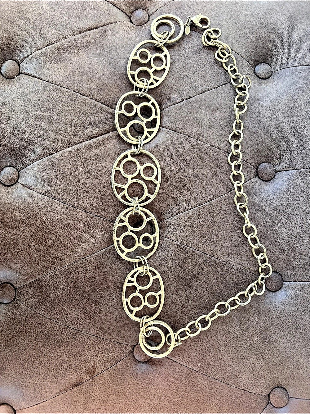Vintage Chico's Gold-Tone metal belt